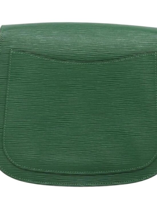 LOUIS VUITTON Epi Saint Cloud GM Shoulder Bag Green M52194 LV Auth 125398A - Picture 2 of 16